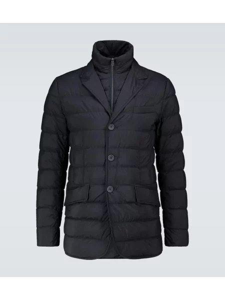 Geacă cu puf Herno albastru