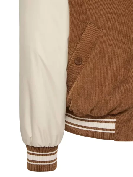 Kurtka dziecięca Moncler Enfant brązowa