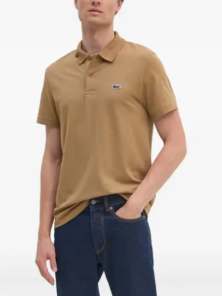 Tricou polo Lacoste cu autograf
