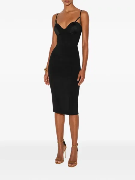 Rochie midi Elisabetta Franchi negru