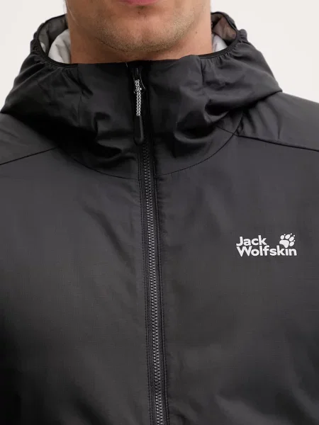 Dzseki Jack Wolfskin fekete