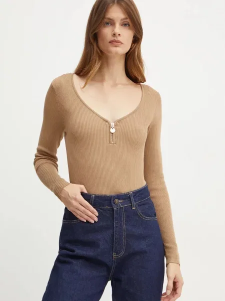 Пуловер Morgan MBANZA кафяво