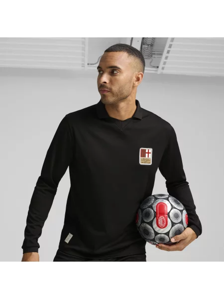 Autentyczna koszulka jubileuszowa AC Milan Anniversary czarna