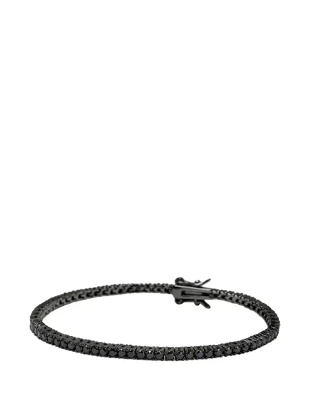 Tenisas apyranke Nialaya Jewelry juoda
