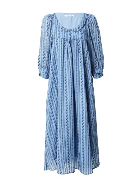 Samsøe Samsøe Šaty ADALEE enciánová / svetlomodrá