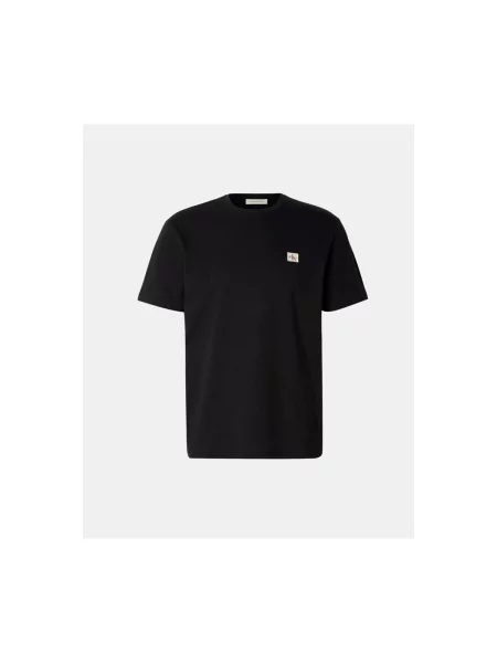 Klasické tričko Calvin Klein Jeans jersey černé