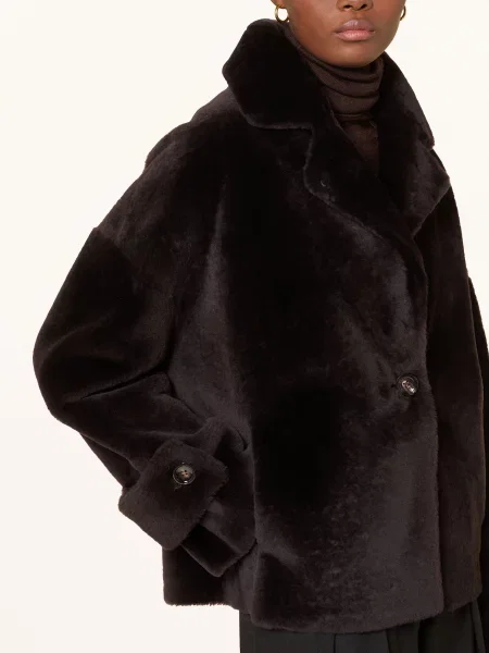 Manzoni 24 Kurtka Z Wełny Merino braun