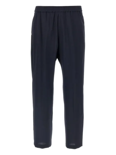 Pantaloni Barena plisate albastru