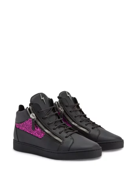 Sneakerși Giuseppe Zanotti Kriss din piele negru