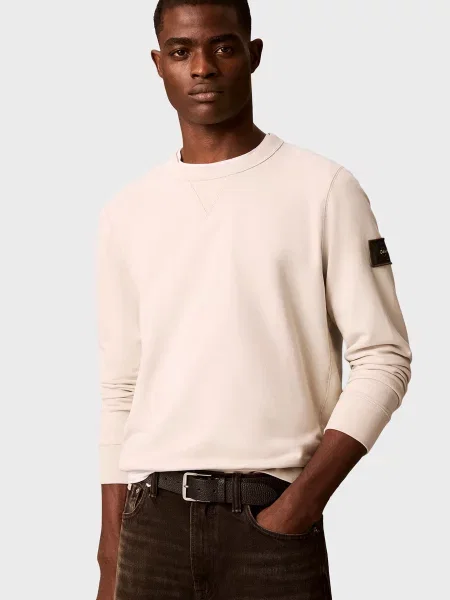 Світшот Calvin Klein Jeans білий
