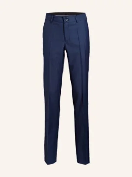 G.O.L. Finest Collection Spodnie Garniturowe Slim Fit blau niebieskie