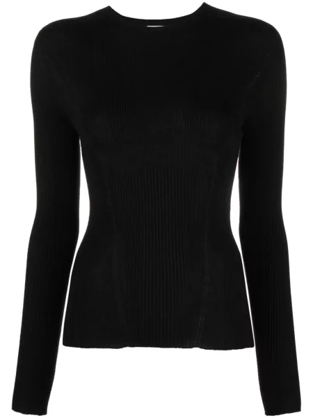 Top Lanvin lung negru