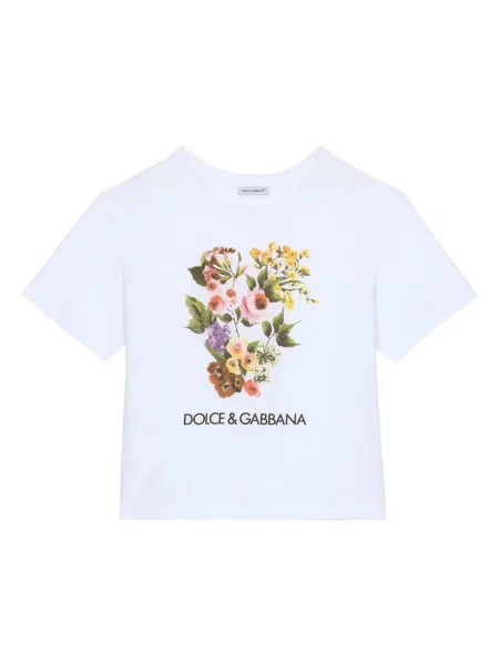 Koszulka dziecięca Dolce And Gabbana biała