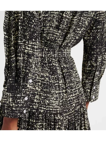 Rochie midi Proenza Schouler cu imagine până la genunchi de costum negru