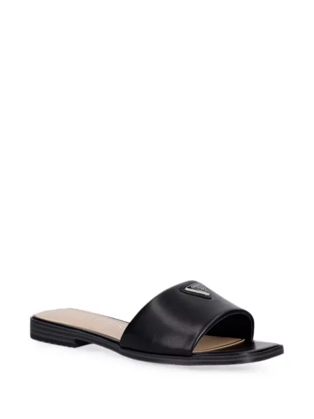 Papuci Guess cu autograf negru