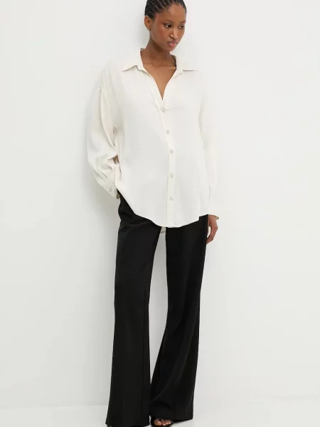 Классическая ошейниковый рубашка Answear.lab белая