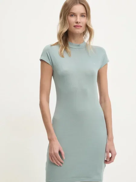 Obleka Calvin Klein Jeans siva