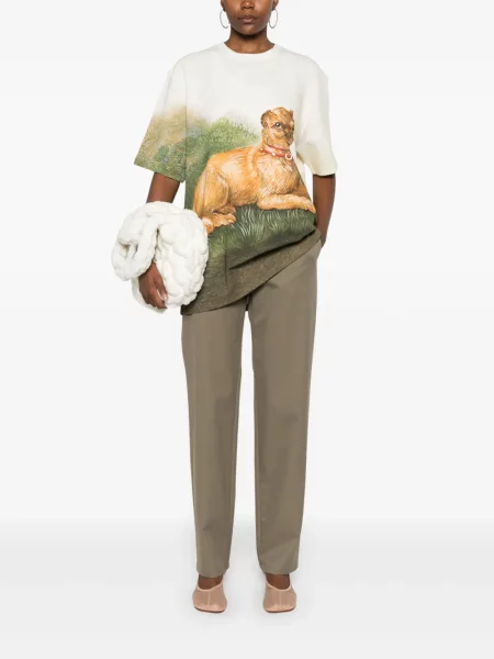 Pantaloni Loewe verde