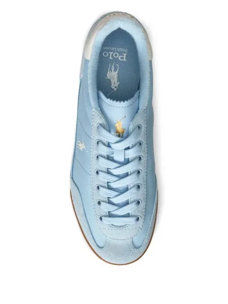 Slip de baie Polo Ralph Lauren alergare cu cordon cu imagine alb