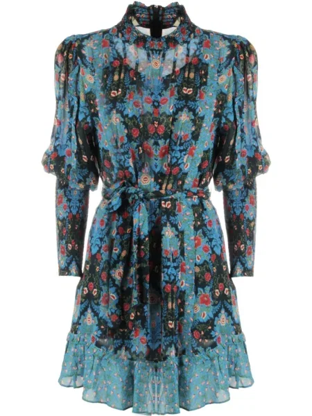 Rochie midi Farm Rio până la genunchi de costum albastru