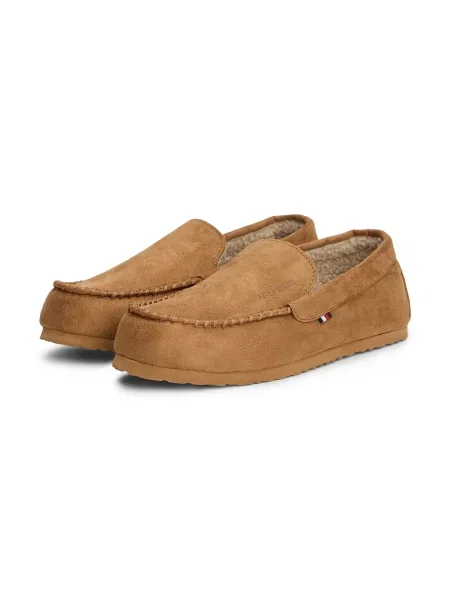 TOMMY HILFIGER Papuci de casă caramel maro