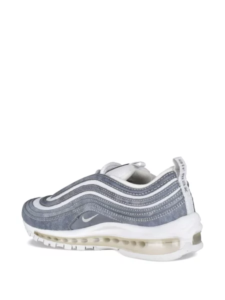 Sneakerși Comme Des Garçons cu broderie albastru
