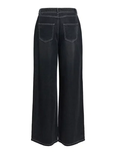 OBJECT Džínsy OBJROSIE denim čierny