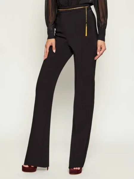 Elisabetta Franchi Pantaloni | flare fit negru