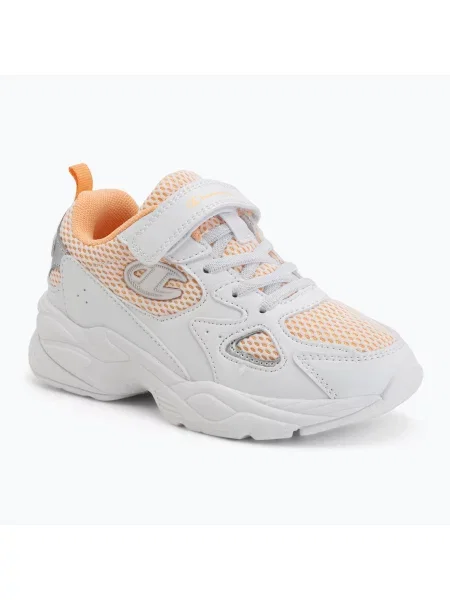 Детски обувки Champion Countess Evolve G PS Low Cut wht/pec/sil бяло
