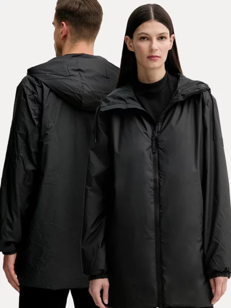 Rains geacă Lohja Long Insulated Jacket negru