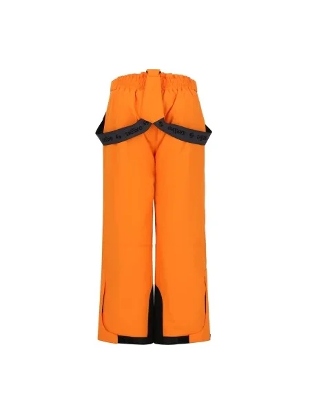Pantaloni de schi copii Zigzag portocaliu