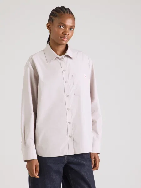 Calvin Klein Jeans Blúzka púdrová
