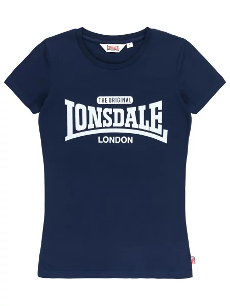 Футболка Lonsdale Tulse бавовна/поліестер синій