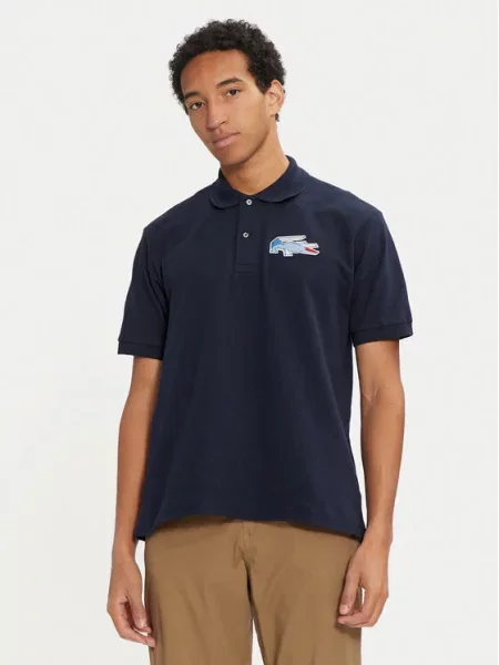 Lacoste Polo granatowy