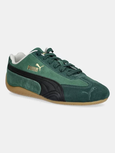 Puma Speedcat sneakers boty semišové zelené
