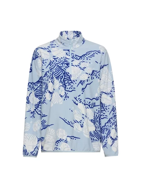 Kurtka Jack Wolfskin z nadrukiem niebieska