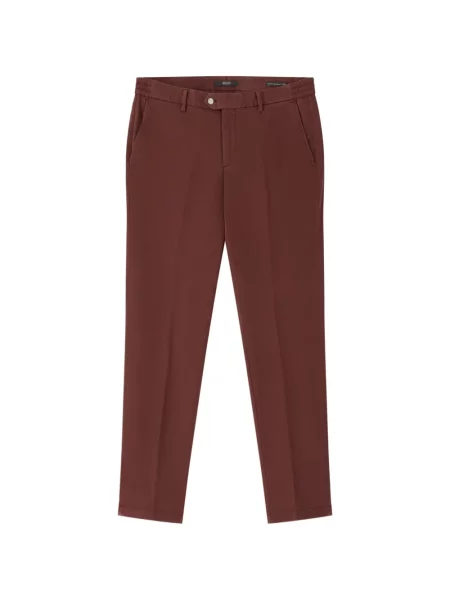 Pantaloni Boggi Milano stretch roșu
