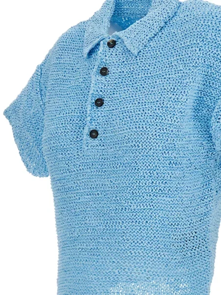 Tricou polo Haikure albastru