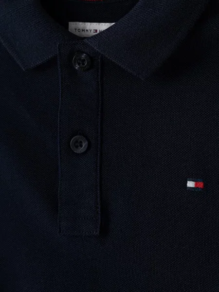 Tommy Hilfiger тениска с яка за деца от