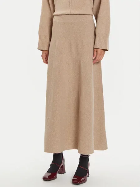 IVY OAK Спідниця трапеція Kaia Rose бежевий