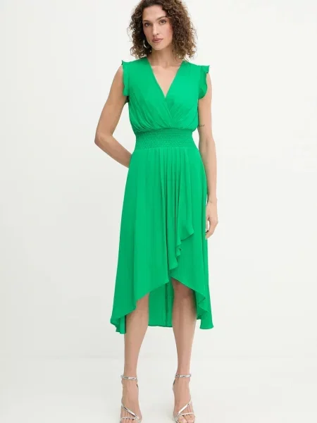 Morgan rochie evazată verde