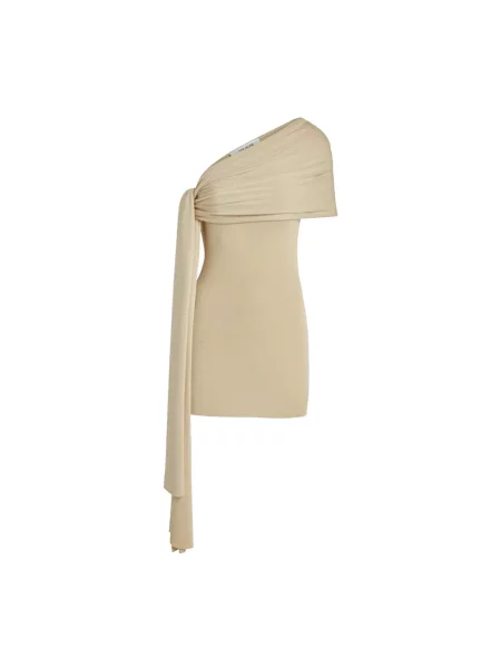 Sukienka Aya Muse garniturowa beżowa