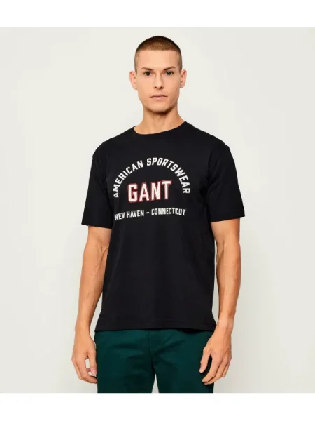 Gant Tricou PRINTED GRAPHIC negru