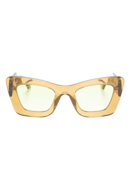 Ochelari de soare Gucci Eyewear transparente maro