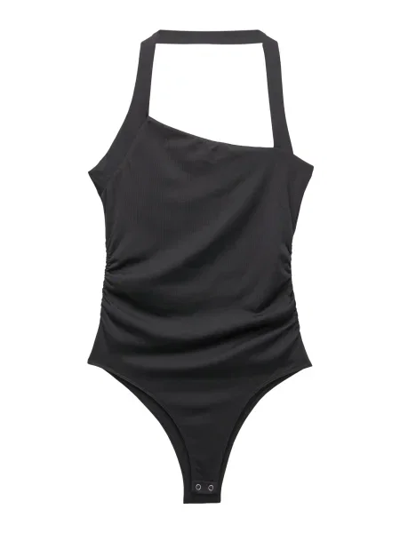 Pull&Bear Tricou body negru