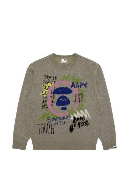 Pulover Aape By A Bathing Ape gri
