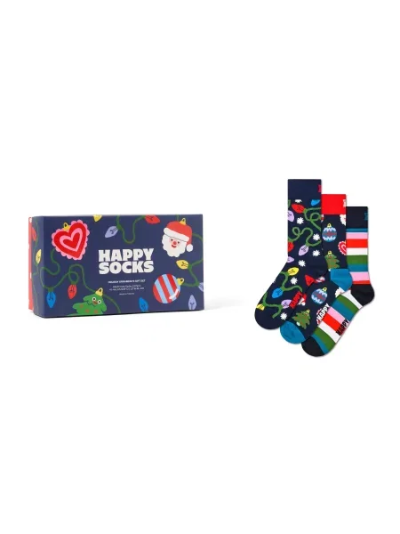 Happy Socks Șosete albastru / galben / roz roșu