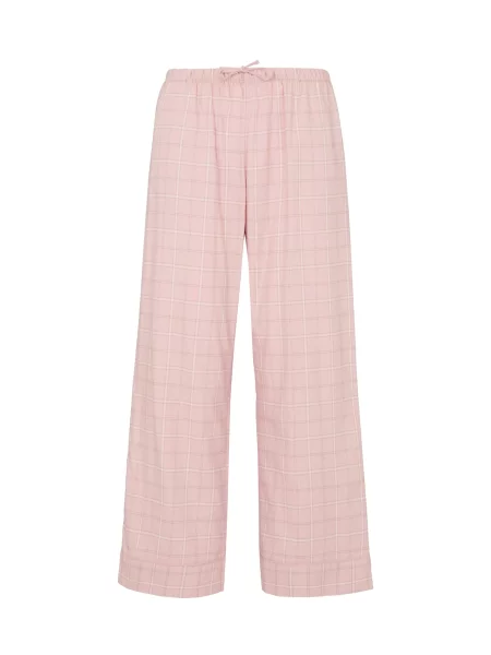 Hunkemöller Pantaloni de pijama rosé / pudră roz