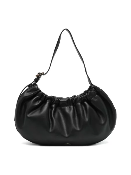 A.P.C. torebka SAC NINON HOOP czarna