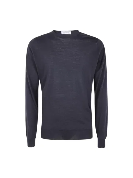 Sweter John Smedley wełniany czarny